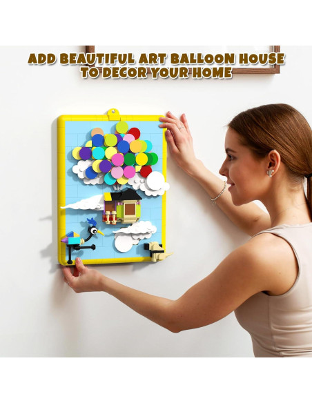 Juego de Construcción Casa Globo Kevin Arriba 279 Piezas Juego de Construcción Casa Globo Kevin Arriba 279 Piezas