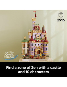 LEGO Disney Princess Castillo de La Bella y La Bestia 43263 2