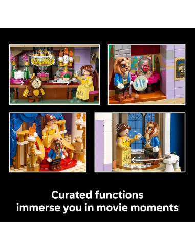 LEGO Disney Princess Castillo de La Bella y La Bestia 43263