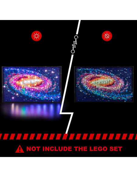 Kit de Luz LED BRIKSMAX para Lego 31212 Galaxia Vía Láctea