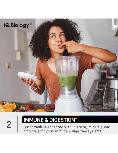 Suplemento de Biotina 10,000 mcg IQ BIOLOGY - 60 Cápsulas