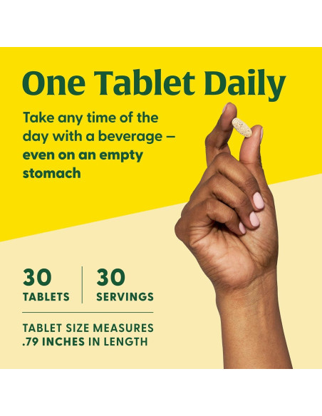 MegaFood One Daily Multivitamina 30 Tabletas - Soporte Inmunológico MegaFood One Daily Multivitamina 30 Tabletas - Soporte Inmunológico