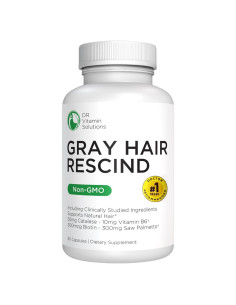 Suplemento Antienvejecimiento Cabello Gris Rescindir DR 60 Cápsulas