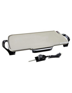 Sartén eléctrica Presto 07062 55.88 cm cerámica gris desmontable