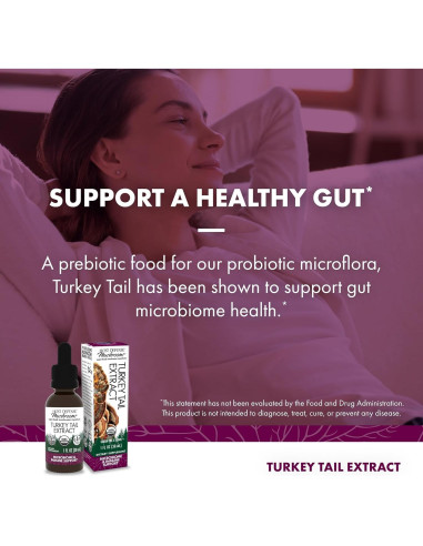 Extracto de Cola de Pavo Host Defense 30ml - Suplemento Digestivo e Inmunitario