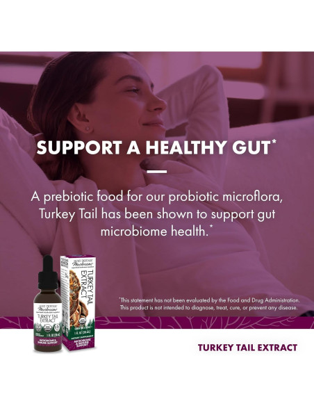 Extracto de Cola de Pavo Host Defense 30ml - Suplemento Digestivo e Inmunitario