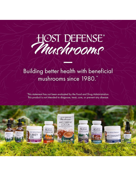 Extracto de Cola de Pavo Host Defense 30ml - Suplemento Digestivo e Inmunitario