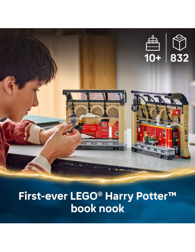 LEGO Harry Potter Rincón de Libros Expreso de Hogwarts 76450
