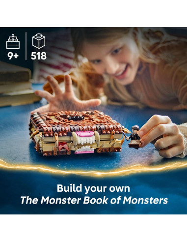 LEGO Harry Potter Libro de Monstruos Chasqueante 76449 - Juguete 9+