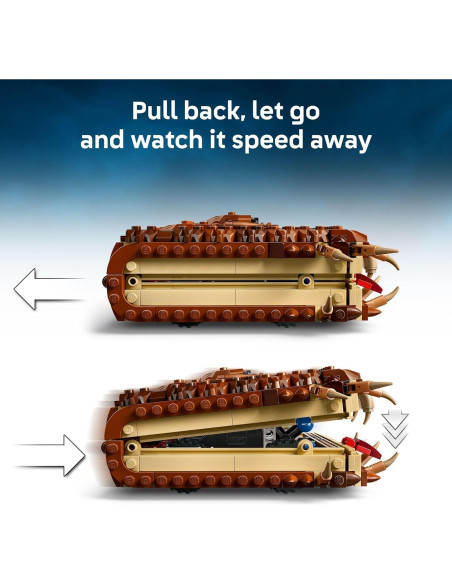 LEGO Harry Potter Libro de Monstruos Chasqueante 76449 - Juguete 9+