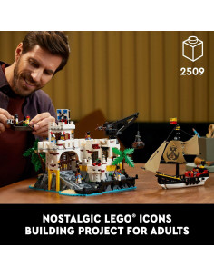 LEGO Icons Fortaleza Eldorado 10320 - Set de Construcción Pirata 2