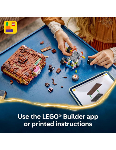 LEGO Harry Potter Libro de Monstruos Chasqueante 76449 - Juguete 9+