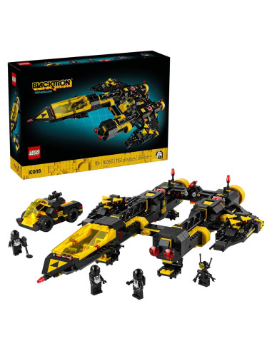 LEGO Icons Blacktron Renegade 10355 - Set de construcción 18+