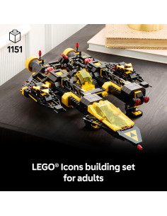 LEGO Icons Blacktron Renegade 10355 - Set de construcción 18+ 2