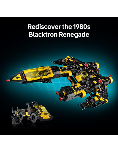 LEGO Icons Blacktron Renegade 10355 - Set de construcción 18+