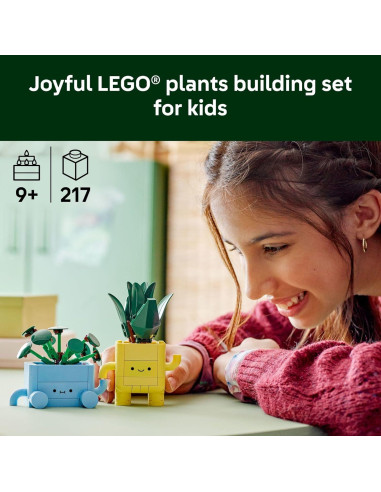 LEGO Botanicals Plantas Felices 10349 - Jardín Interior 217 Piezas