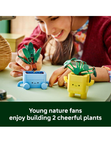 LEGO Botanicals Plantas Felices 10349 - Jardín Interior 217 Piezas