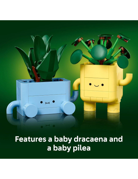 LEGO Botanicals Plantas Felices 10349 - Jardín Interior 217 Piezas