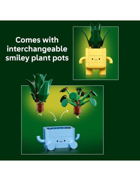 LEGO Botanicals Plantas Felices 10349 - Jardín Interior 217 Piezas