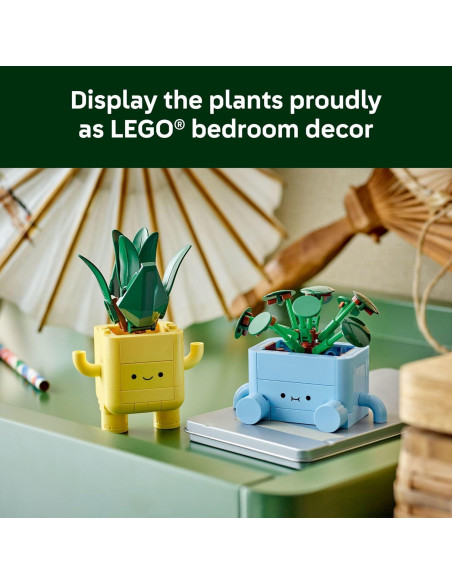 LEGO Botanicals Plantas Felices 10349 - Jardín Interior 217 Piezas