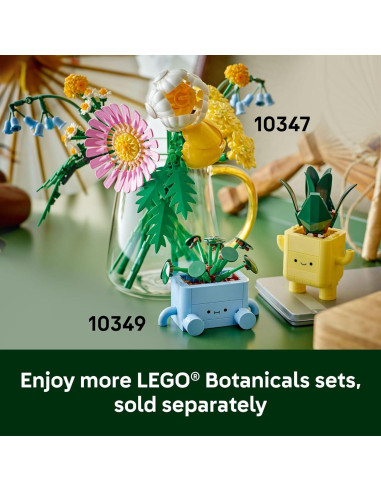 LEGO Botanicals Plantas Felices 10349 - Jardín Interior 217 Piezas