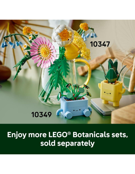 LEGO Botanicals Plantas Felices 10349 - Jardín Interior 217 Piezas