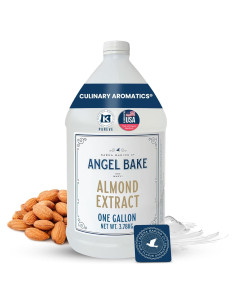 Extracto de Almendra Pura Saena 3.78 L - Sin Gluten, Vegano, Kosher