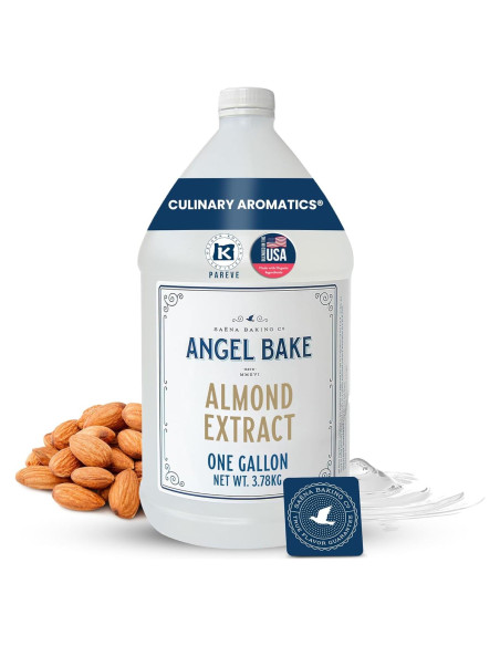 Extracto de Almendra Pura Saena 3.78 L - Sin Gluten, Vegano, Kosher