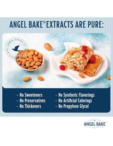 Extracto de Almendra Pura Saena 3.78 L - Sin Gluten, Vegano, Kosher