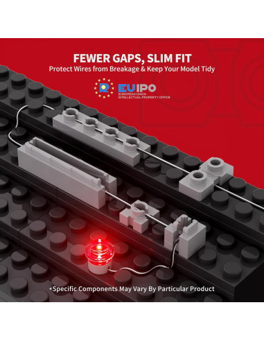 Kit de Luz LED BRIKSMAX para Lego Tudor Corner 10350