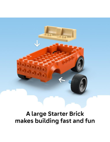 LEGO Bluey Viaje a la Playa y Coche Familiar 11202