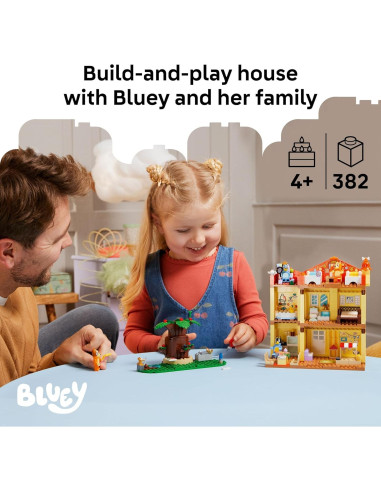LEGO Casa Familiar de Bluey 11203 - Juguete para Niños 4 Años