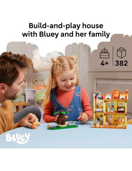 LEGO Casa Familiar de Bluey 11203 - Juguete para Niños 4 Años