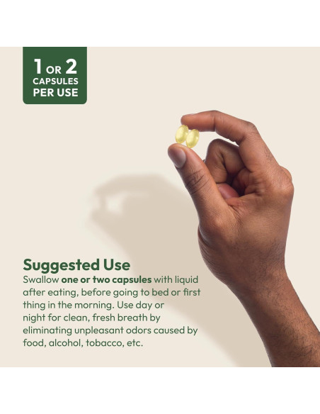 ANDREW LESSMAN Breath Plus 60 Cápsulas - Ambientador Natural