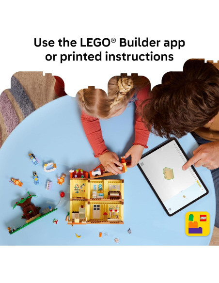 LEGO Casa Familiar de Bluey 11203 - Juguete para Niños 4 Años
