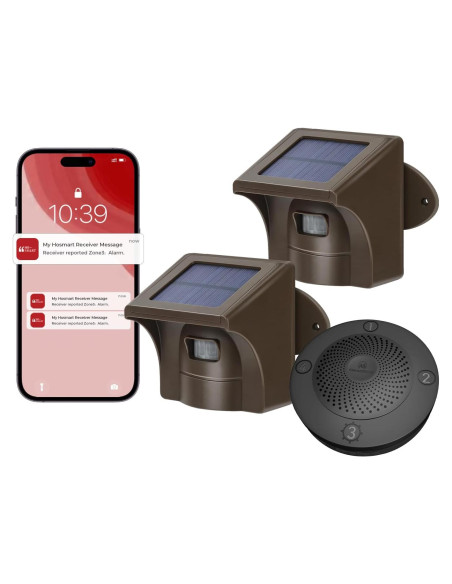 Alarma Inalámbrica Solar eMACROS Pro 3 con App - 457m