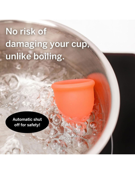 Esterilizador de Copa Menstrual Pixie - Eficaz y Rápido