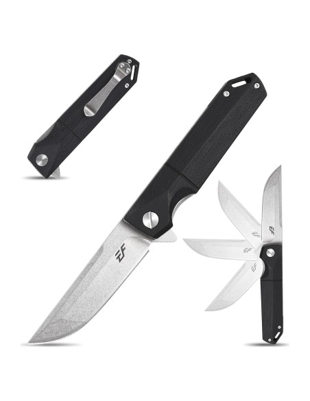 Cuchillo Plegable Eafengrow EF71 D2 20.6 cm para Camping