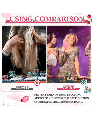 Caja Acrílica Rosa CroBlissful con Llaves y Bolsa de Almacenamiento