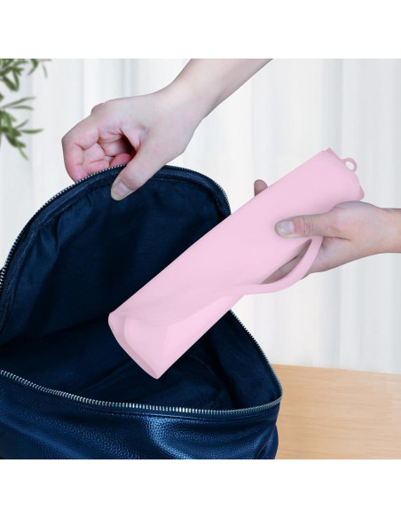 Bolsa de Esterilización de Silicona Rosa para Microondas 2PC