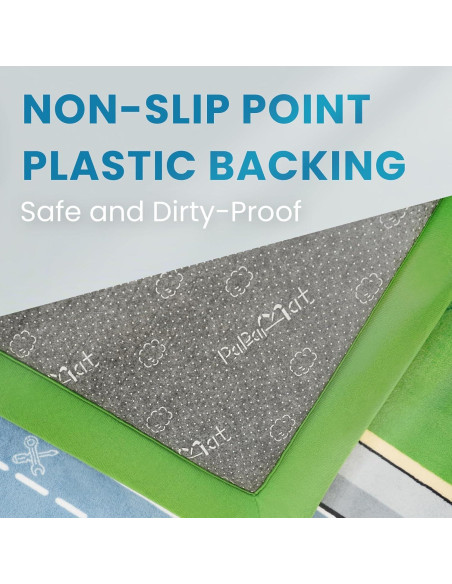 Alfombra de Juego Acolchada PaPaMat Pista de Carreras 149x99 cm Alfombra de Juego Acolchada PaPaMat Pista de Carreras 149x99 cm