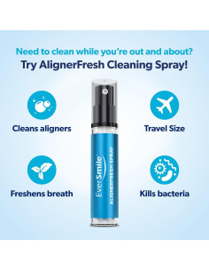 Spray Limpiador AlignerFresh EverSmile 10ml - Alineadores y Retenedores 2