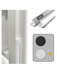 Sellador Adhesivo YZGJM 5.97m Blanco para Puertas y Ventanas