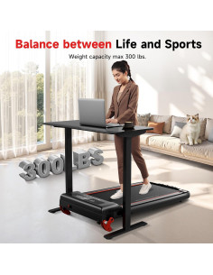 Caminadora tipo pad RHYTHM FUN CP05 con inclinación 136 kg 2