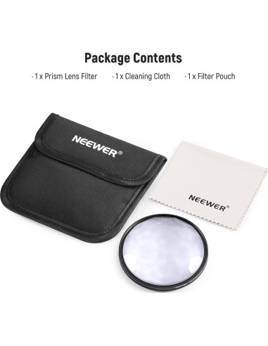Filtro Prisma Kaleidoscopio NEEWER 58mm para Cámara
