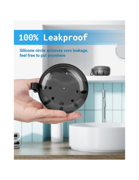 Estuche para Dentaduras SEANCHEER Gris Portátil a Prueba de Fugas