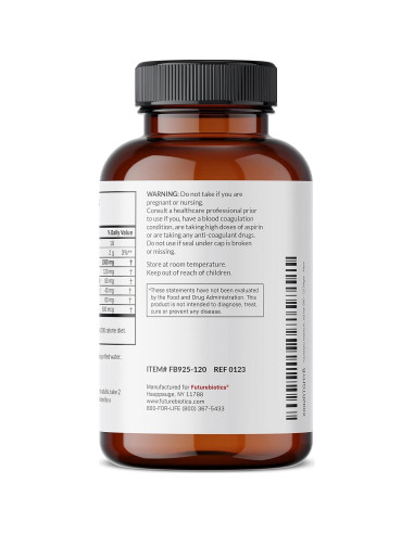 Aceite de Kril Antártico Futurebiotics 2000mg Omega-3 120 Cápsulas