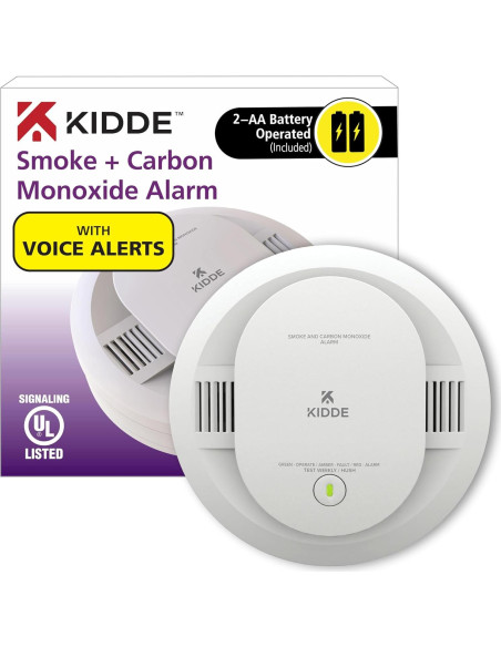 Detector de Humo y Monóxido Kidde + 2 Extintores 1.13 kg