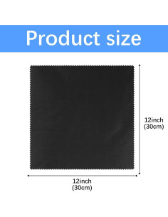 Paquete de 16 paños grandes de microfibra 30x30 cm para limpiar 2