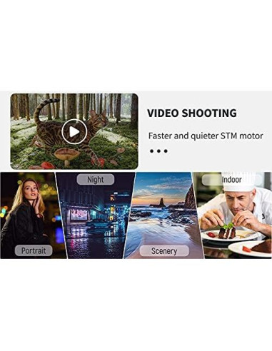 Lente VILTROX 33mm F1.4 para Fujifilm X - Enfoque Automático